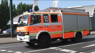 LF 1612 FF LG 15 Kaiserswerth  KEF BF Düsseldorf FW 4 mit Pressluft [upl. by Yracaz237]