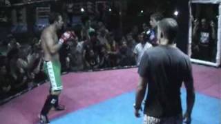 BBQ Beatdown 6  Claire Haights beats male opponent  MMA in Thailand [upl. by Montgomery]