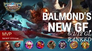 Balmond got a girlfriend Mobile Legends Hilda 6112 Glorious Legend Ranked Gameplay with Commentar [upl. by Riamu]