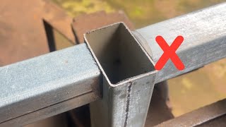 strong galvanized pipe tjoint cutting technique [upl. by Lind902]