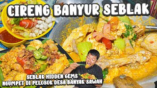 CIRENG BANYUR KUAH SEBLAK PEDAS HIDDEN GEMS DI PELOSOK DESA BANYAK SAWAH [upl. by Airdnazxela330]