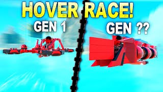 I Tried To Evolve a Top 1 HOVER RACER [upl. by Yliah249]