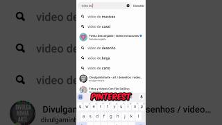 Como BAIXAR VÍDEOS do PINTEREST [upl. by Atsirt]