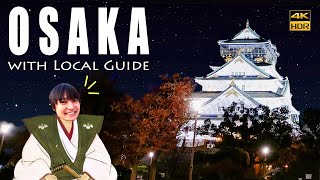 How to get to Osaka Castle and Osaka Castle Park Night Walk Guide with Local 217 [upl. by Pietje]