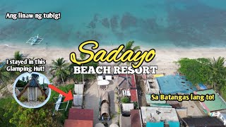 Hidden Gem in Bauan Batangas  Sadayo Beach Resort  RenzCraig [upl. by Hashimoto503]