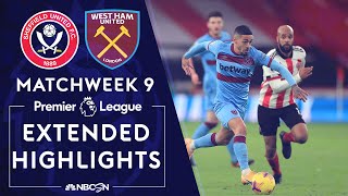 Sheffield Utd v West Ham  PREMIER LEAGUE HIGHLIGHTS  11222020  NBC Sports [upl. by Layne]