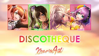 DISCOTHEQUE  Merm4id【Color Coded  Lyrics】✦【ENGROMKAN】l D4DJ [upl. by Sirod]