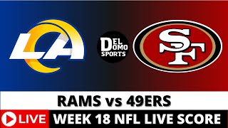 LOS ANGELES RAMS VS SAN FRANCISCO 49ERS LIVE  NFL Game Score Jan 07 2024 [upl. by Utter232]