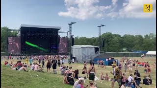 Parklife Festival 2023 gets underway on Saturday at Heaton Park Manchester as thousands arrive [upl. by Aihsemot]