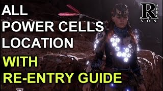 Horizon Zero Dawn  Ancient Armory Sidequest  All Power Cell Locations [upl. by Capello]