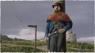 How to get javiers poncho on any role or story mode outfit in red dead online [upl. by Maiga]