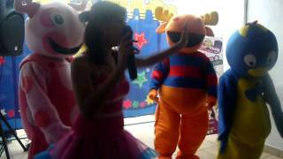 SHOW DE BACKYARDIGANSIMITACIONTEL24516210 ANDROS FIESTA MEXICO DF [upl. by Ayana]