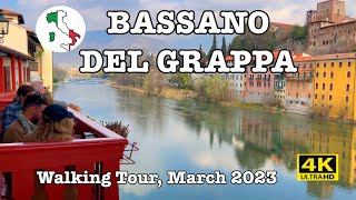 Bassano del grappa Tour Italy 26 March 2023 4K [upl. by Tihor611]