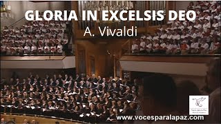 GLORIA IN EXCELSIS DEO Antonio Vivaldi Director A Fauró [upl. by Aivart]