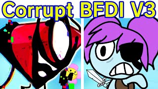 Friday Night Funkin Battle for Corrupted Island 30 DEMO Learn With Pibby x FNF Mod BFDI Glitch [upl. by Adnolehs]