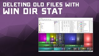 Find amp Delete Big Files with WinDirStat  PC Maintenance Tutorial [upl. by Ykvir647]