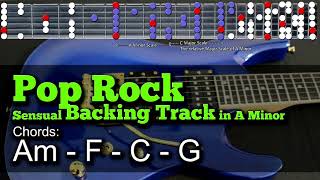 Sensual Pop Rock Backing Track Jam in A Minor [upl. by Sergio]