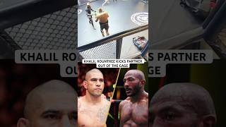 KHALIL KNOCKS TRAINING PARTNER OUT OF THE OCTAGON [upl. by Akinna465]