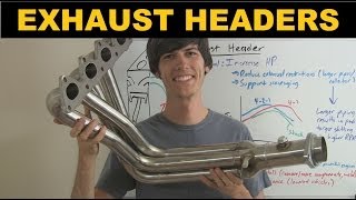 Exhaust Header  Explained [upl. by Ammon]