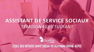 Rencontre avec des étudiantes de la formation Assistant de Service Social [upl. by Marc]