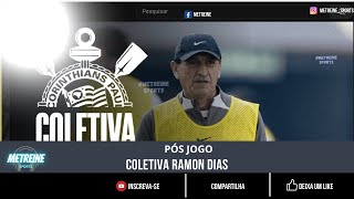 COLETIVA RAMON DIAZ E PÓS JOGO CORINTHIANS 3 X 0 ATLETICO GO [upl. by Zilber]