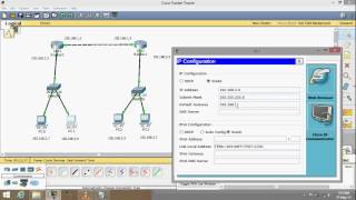 Cisco Packet Tracer Basic Networking  Static Routing using 2 routers [upl. by Tonina]