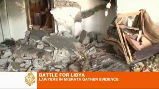 Libyas lawyers build case against Gaddafi [upl. by Kristofer]