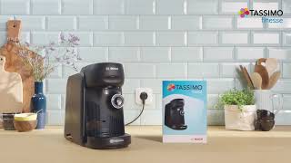 How to use TASSIMO FINESSE  setting up your machine amp first use instructions [upl. by Thornton]