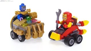 LEGO Marvel Iron Man vs Thanos Mighty Micros review 76072 [upl. by Moritz141]