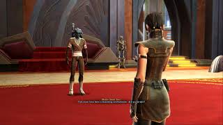 Meeting Satele Shan Remastered Cutscene SWTOR [upl. by Kraus]