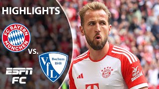 ⚽ HARRY KANES 1ST BAYERN HAT TRICK ⚽ Bayern Munich vs VfL Bochum  Bundesliga Highlights  ESPN FC [upl. by Ross]