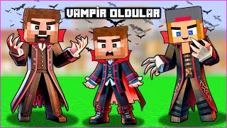 FAKİR VE AİLESİ VAMPİR OLDU 😱  Minecraft [upl. by Stclair752]