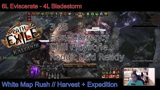 PoE 325 Bleed Eviscerate amp Chillest Farming Strategy No Scarabs No Alch No Chisel T16 Rush [upl. by Gregoire]