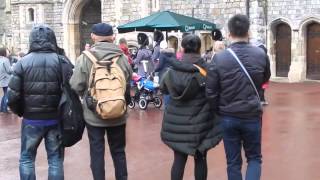 Windsor Castle27th Dec 2015 The Queens Guard [upl. by Meriel923]