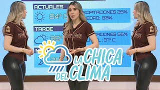 El clima de hoy con Marisol Dovala 😍  La chica del clima TVP [upl. by Brianna810]