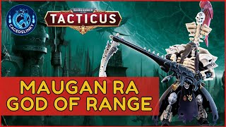 Warhammer 40k Tacticus  Maugan Ra Spotlight  Aeldari  Dark Reaper Phoenix Lord  God Tier [upl. by Tigirb297]