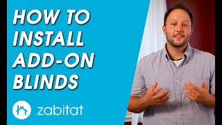 How to Install ODL AddOn Blinds for Raised Framed Doors [upl. by Etak994]