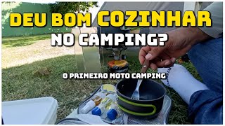 Moto Camping  Primeiro Camping testando equipamentos  Vidalinda Camping  PB [upl. by Laitselec9]