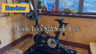 NordicTrack S22i Studio Cycle Review  Excellent machine with some minor reservations [upl. by Vickie702]