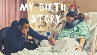 NO EPIDURAL FIRST TIME MOM  BIRTH STORY [upl. by Irene488]