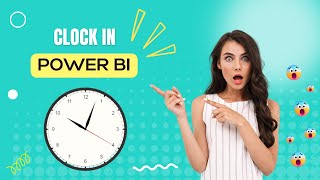 Adding a Stylish Clock Using Deneb  House of visual  powerbi technology tutorials learning [upl. by Dincolo]