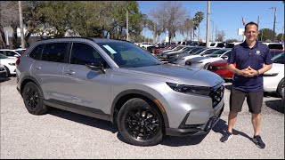 Is the 2024 Honda CRV a BETTER compact SUV to BUY than a Toyota RAV4 [upl. by Hanforrd]