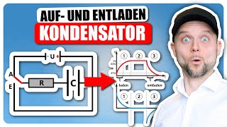 💡SIMULATION  Auf und entladen eines Kondensators [upl. by Ydur]