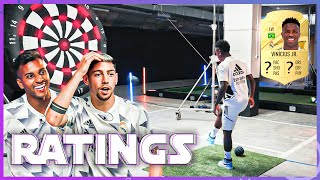 FIFA 23 RATINGS CHALLENGE  RodrygoFede vs Vini JrTchouameni  Real Madrid [upl. by Chaim536]