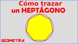 Como trazar un heptagono [upl. by Greenwald]