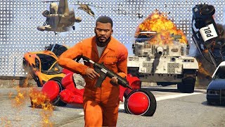 PODEMOS SOBREVIVER A 1500 ESTRELAS NO GTA 5 [upl. by Acirrej]