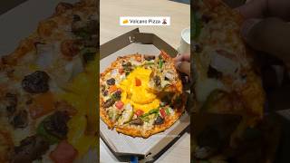 Cheese Volcano Pizza ❌ New Scam ✅ youtubeshorts foodie [upl. by Selrahcnhoj90]