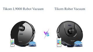 Tikom L9000 vs L8000 Robot Vacuum amp Mop Comparison amp Review 🤖🧹 [upl. by Frost]