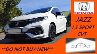 2017 Honda Jazz 15 Sport CVT History and Review [upl. by Spalla351]