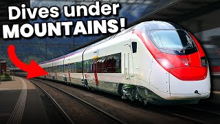 Switzerland’s GROUNDBREAKING HighSpeed Train [upl. by Quintilla270]